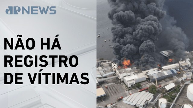 Incêndio de grandes proporções na Ilha do Governador é controlado