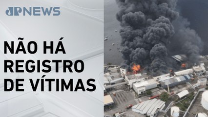 Incêndio de grandes proporções na Ilha do Governador é controlado