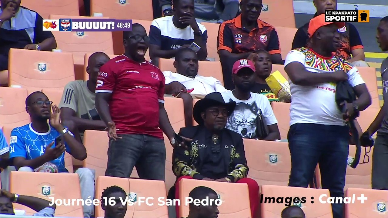 Les frappes lointaines de Moukoro Cheick du Stade d'Abidjan