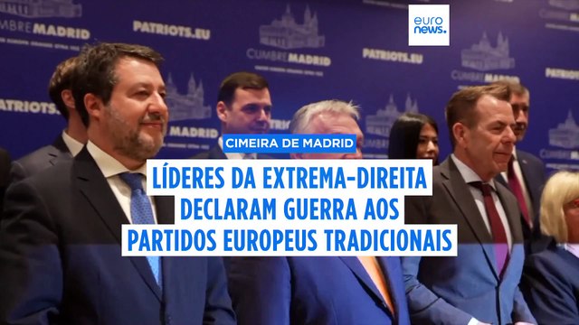 Make Europe Great Again : Líderes da extrema-direita reúnem-se em cimeira em Madrid
