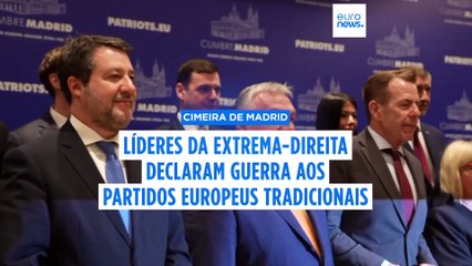 "Make Europe Great Again": Líderes da extrema-direita reúnem-se em cimeira em Madrid