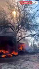 Adana'da çiftlik yangını: 70 hayvan telef oldu