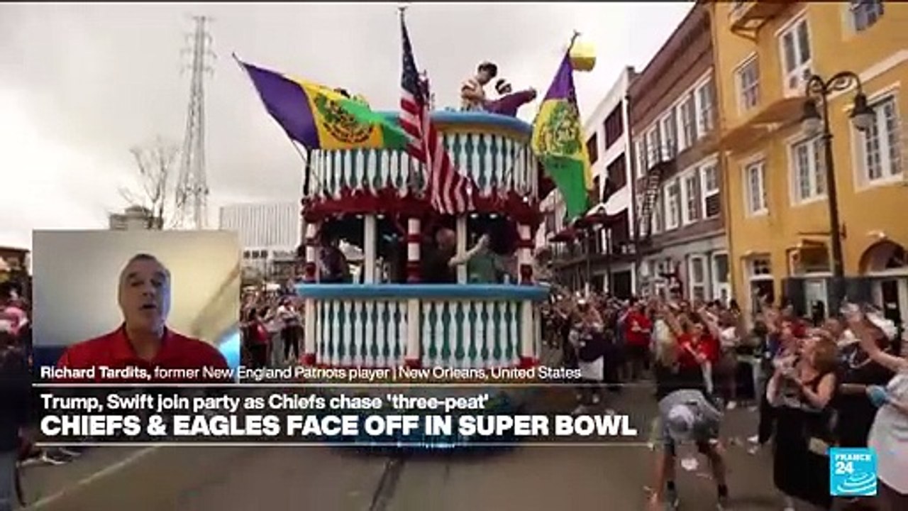 Kansas City Chiefs face off Philadelphia Eagles at Super Bowl 59
