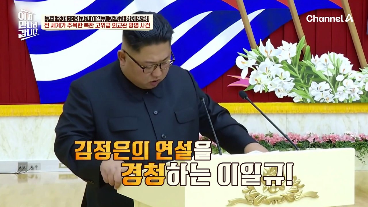 전 세계가 주목한 ☞북한 엘리트 외교관 이일규 망명 사건☜  김정은의 성격까지 알 정...