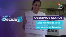 González: El pueblo ecuatoriano va a vencer