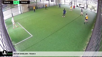 But de Ghislain - Team A