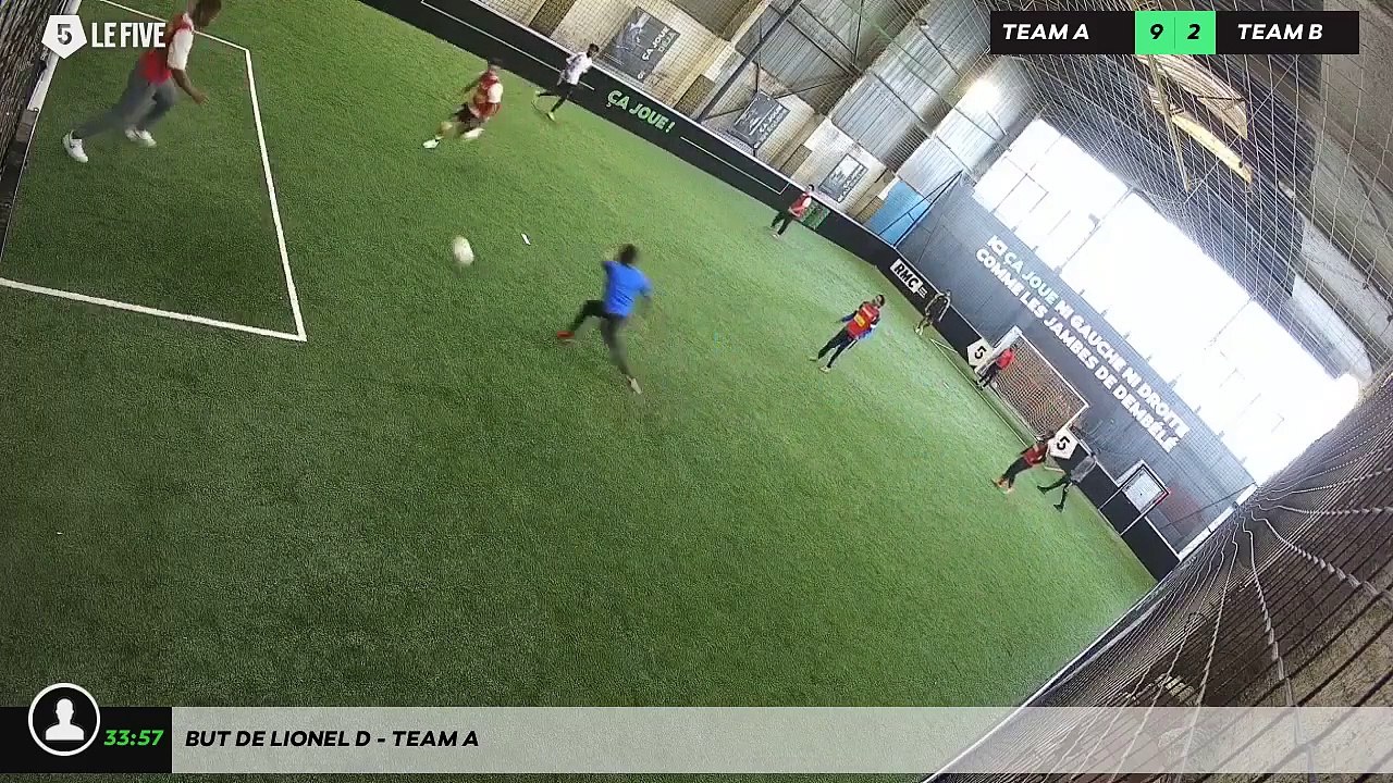 But de Lionel D - Team A