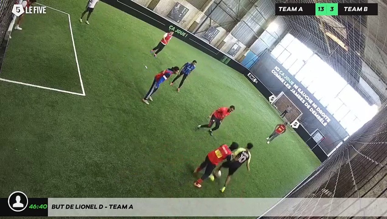 But de Lionel D - Team A
