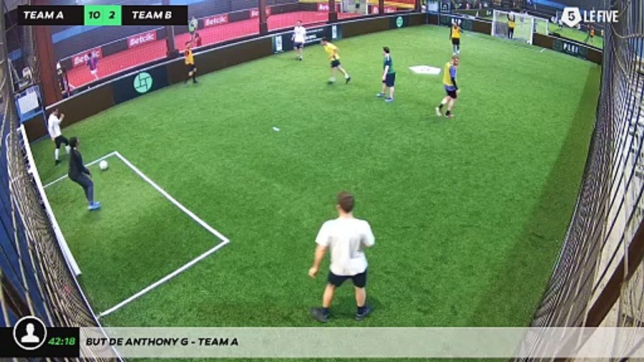 But de Anthony G - Team A