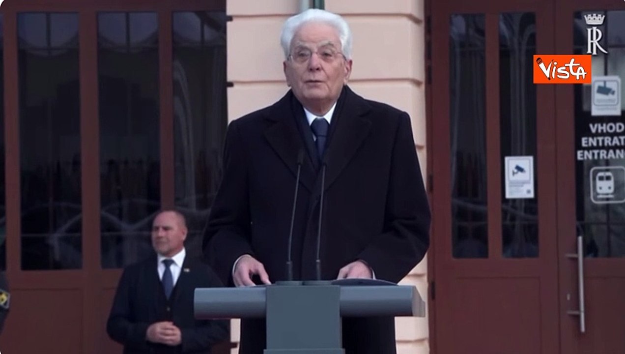 Mattarella cita Roman Kent: "Non vogliamo che i...