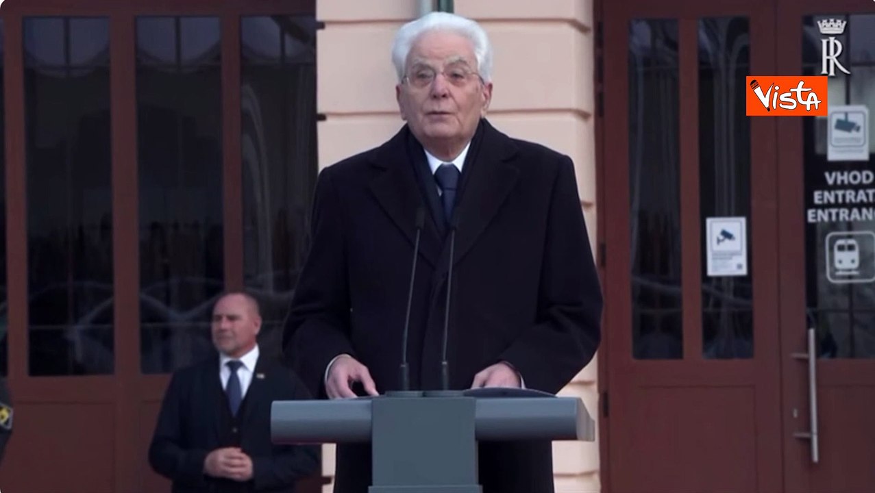 Nova Gorica-Gorizia capitale cultura, Mattarella: Slovenia e Italia dimostrazione di cooperazione