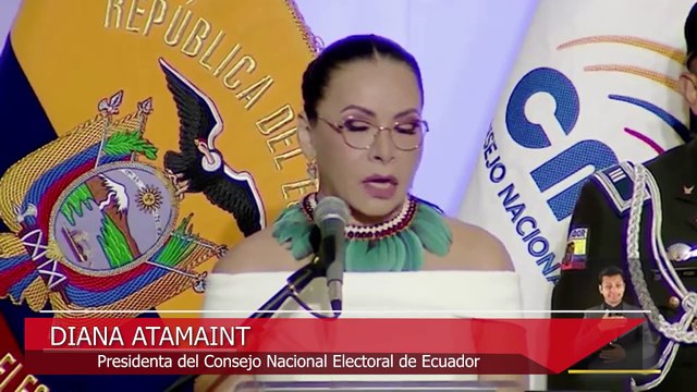 Ecuador celebra elecciones presidenciales con Noboa y candidata del 'correísmo' como favoritos