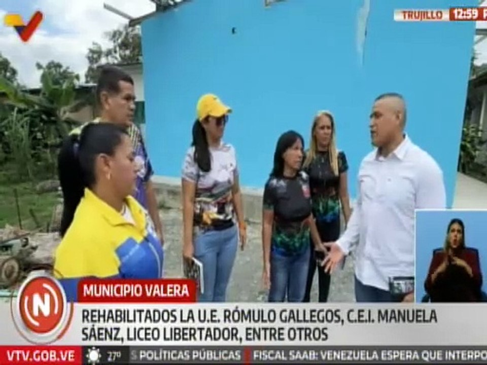 Trujillo | Bricomiles inician rehabilitación de 3 instituciones educativas en el municipio Valera