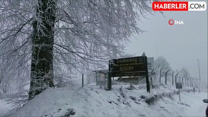 Kütahya'da Kar Manzarası ve Piknik Keyfi