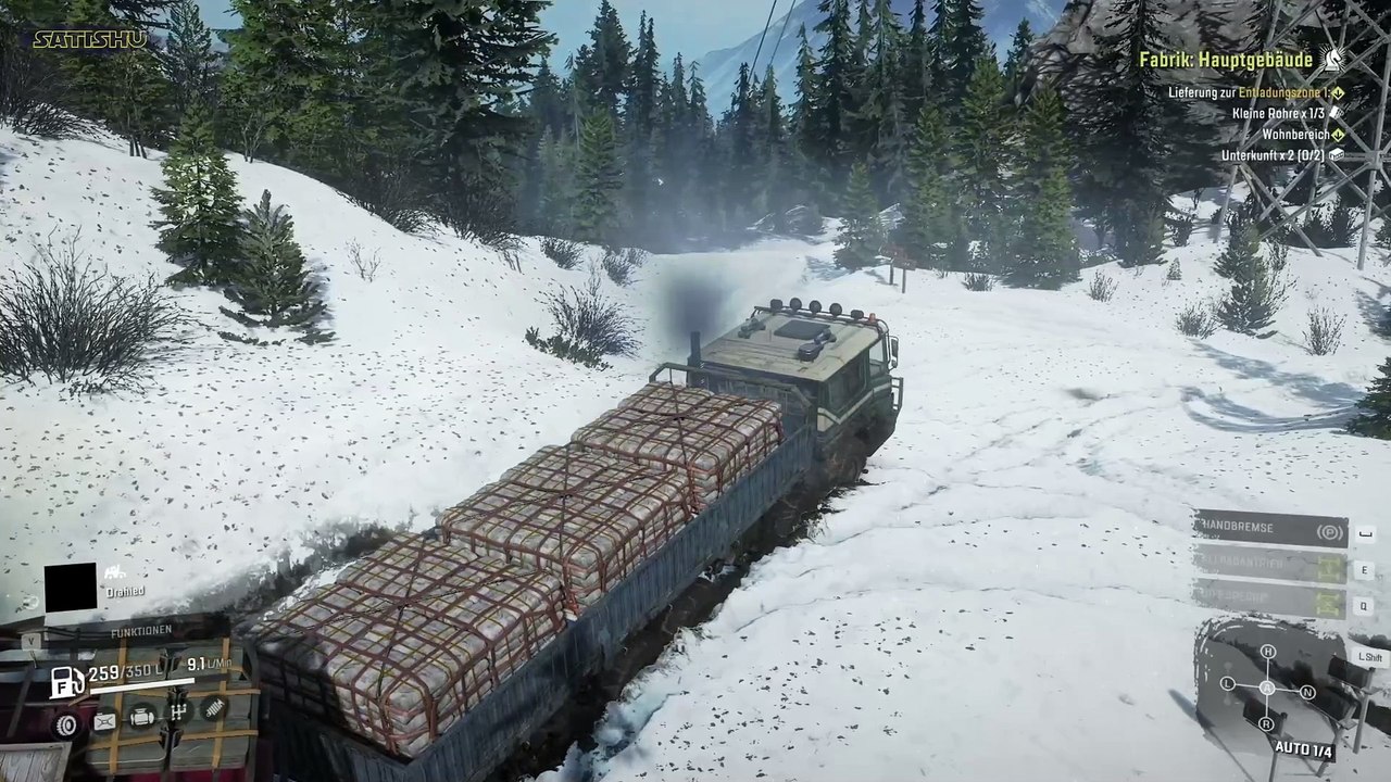Zement zur Betonfabrik. | SnowRunner | Ep. 39