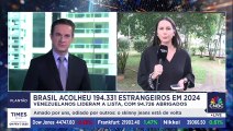 Brasil acolhe 194 mil estrangeiros em 2024; venezuelanos lideram lista | PLANTÃO TIMES BRASIL