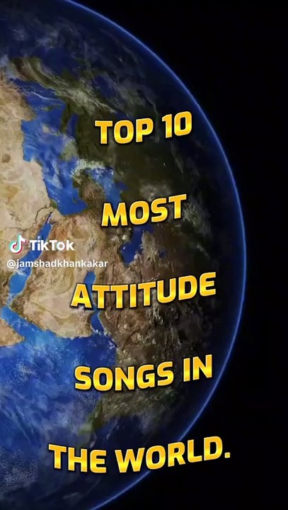 Top 10 Attitude Songs in the World 2023.    _fyb _Top10WithJKK _foryou _foryourpage _world _song(MP4)