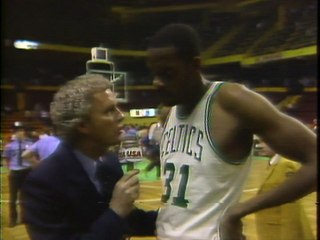 1982 Cedric Maxwell Post-Game Interview