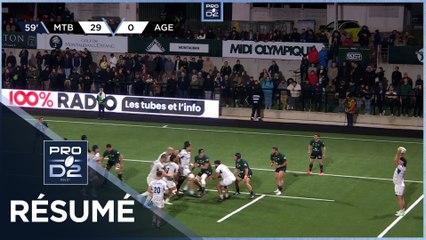 PRO D2 Saison 2024-2025 J19 - Résumé US Montalbanaise - SU Agen