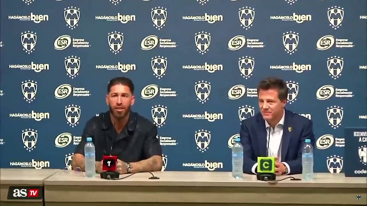 Las primeras palabras de Sergio Ramos como jugador de Rayados de Monterrey