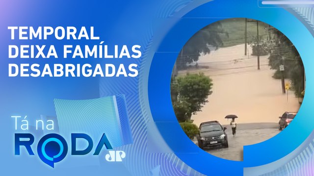 CHUVA deixa PARIQUEIRA-AÇU (SP) debaixo d’água | TÁ NA RODA