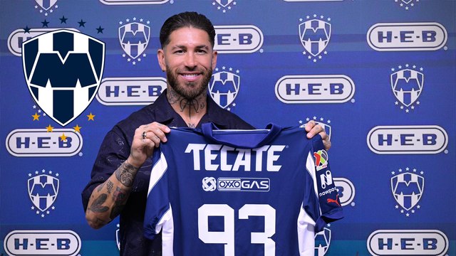Sergio Ramos sobre Rayados en su presentacón: contrato de un año y compromiso por títulos