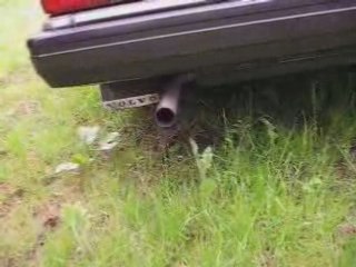 Volvo 240 GL résonance échappement