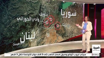 تصعيد أمني خطير.. خريطة الاشتباكات على الحدود السورية اللبنانية