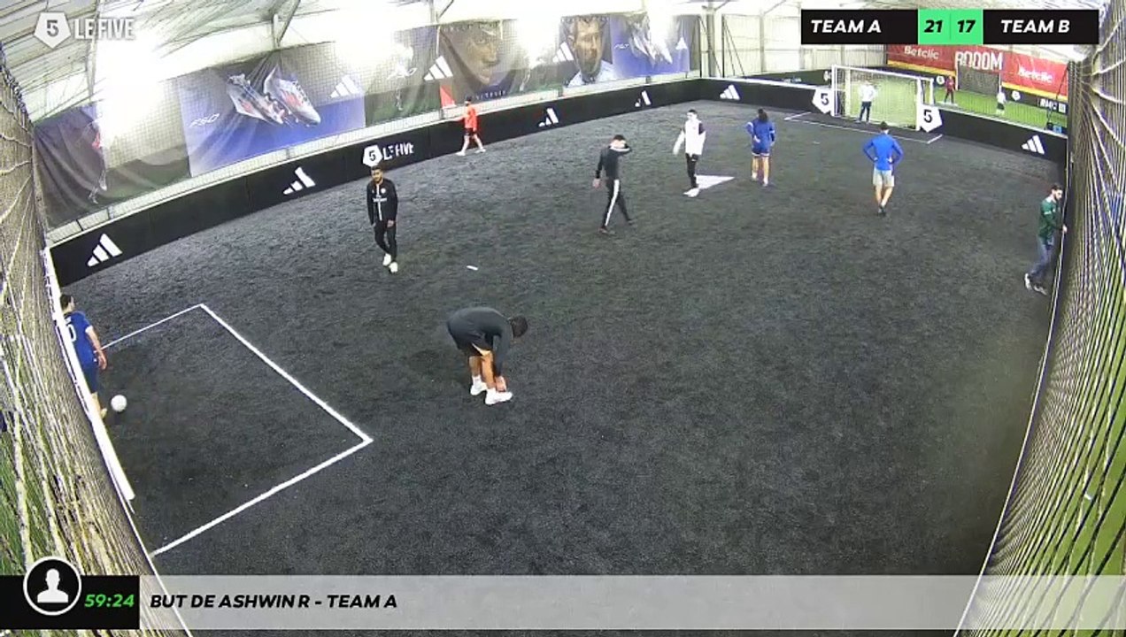 But de Ashwin R - Team A