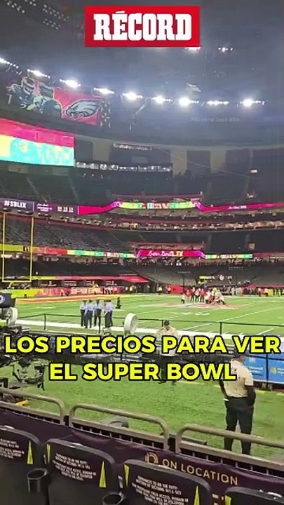 UNA BUENA LANA   ¿Quieres tener una maravillosa vista para este Super Bowl en el Caesars Superdome Pues aquí te dejamos el precio más caro y más barato de los boletos para el partido entre los Chiefs y los Eagles.