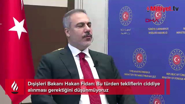 SON DAKİKA! Dışişleri Bakanı Hakan Fidan'dan Trump'a Gazze tepkisi: Ciddiye alınmamalı