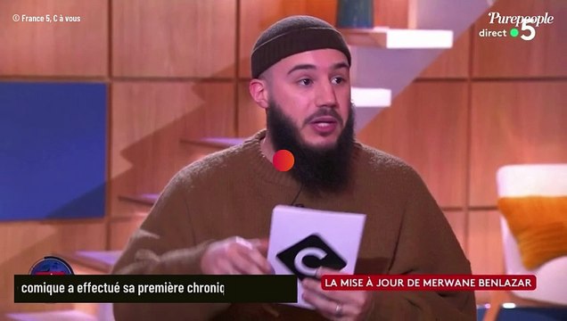 Remplaçant de Bertrand Chameroy dans C à Vous et écarté, Merwane Benlazar réagit pour la première fois