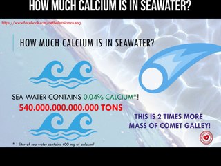 Calcium Content in Seawater