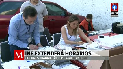 INE tramitará credenciales para votar hasta las 12 de la noche del lunes
