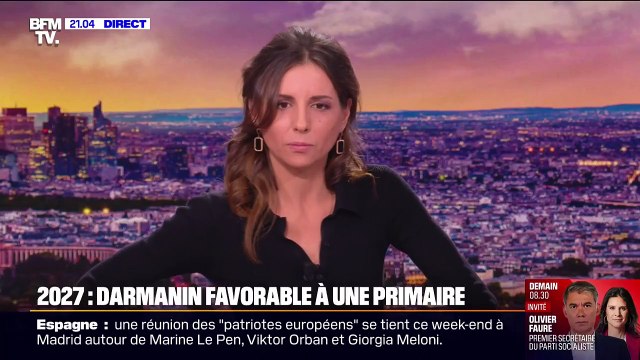 Présidentielle 2027: Il faudra peut-être faire un processus de sélection, qu'on appelle la primaire pour choisir le candidat macroniste, selon Gérald Darmanin