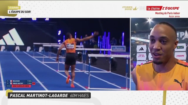 Martinot-Lagarde : «Je n'ai pas fait exprès» - Athlé - Indoor - Paris