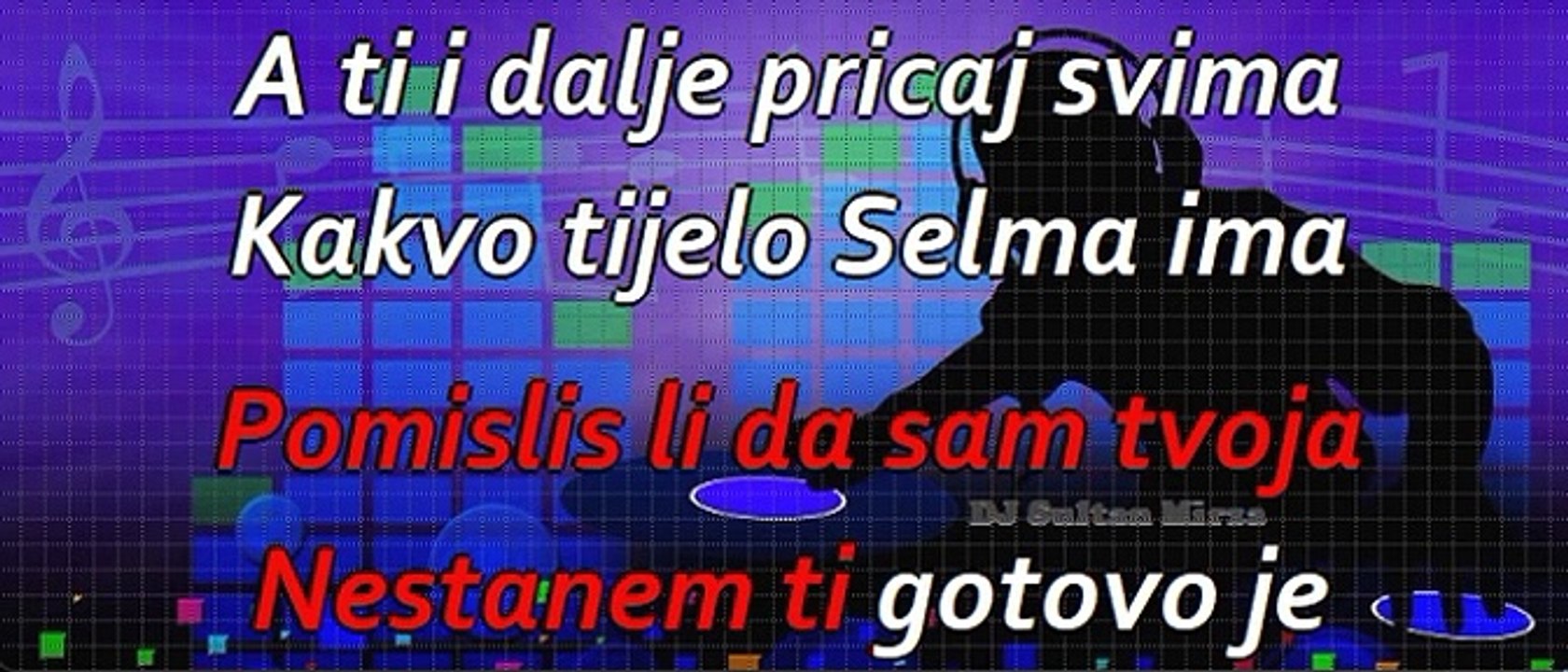 Kakvo tijelo, Selma ima - Selma Bajrami  (uživo karaoke)