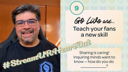 "Stream UR Heart Out" challenge, day 09