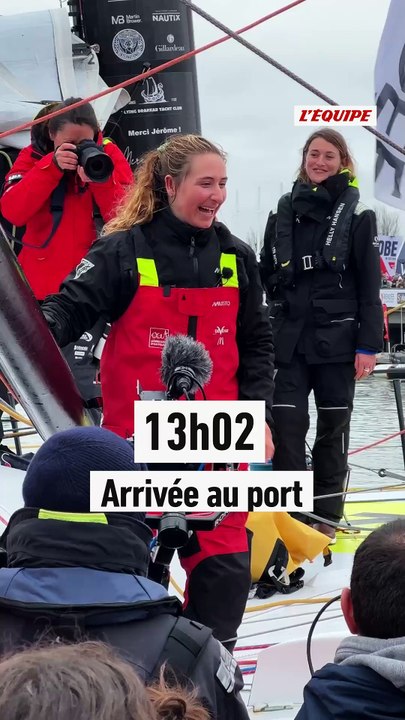 Le résumé de la journée marathon de Violette Dorange en vidéo - Voile - Vendée Globe