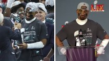 Super Bowl LIX: Jalen Hurts se emociona al hablar de su camino hacia ser campeón y MVP