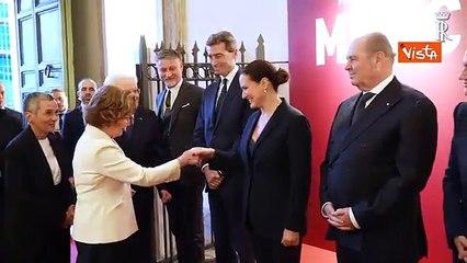 Mattarella e la Regina Sonja del Regno di Norvegia inaugurano la mostra di Munch a Roma