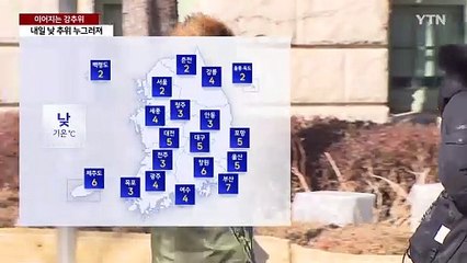 [날씨] 강추위 속 서해안 눈, 곳곳 눈 날림...'미끄럼 사고' 유의 / YTN