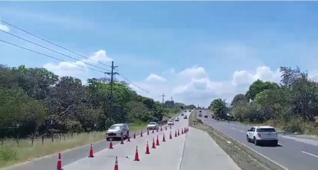 Implementan inversión de carriles hacia la ciudad por Festival Aéreo en Río Hato