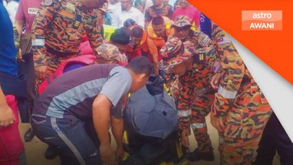 Nelayan terjatuh bot ditemukan lemas di muara Sungai Keluang