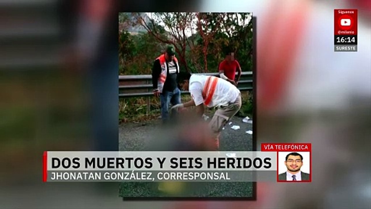 Accidente de autobús en Chiapas deja varios fallecidos y heridos