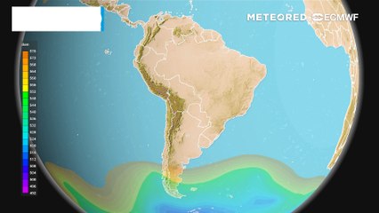 Una núcleo frío en altura podría segregarse a mediados de semana en Chile