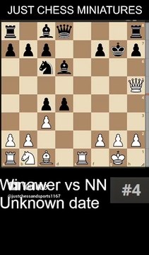 Szymon Winawer beats NN with the Opera checkmate