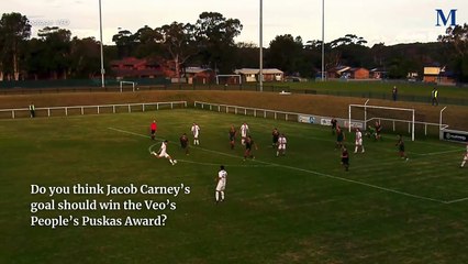 Jacob Carney nets potential winner for Puskas Award