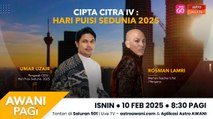 AWANI Pagi: CIPTA CITRA IV - Hari Puisi Sedunia 2025