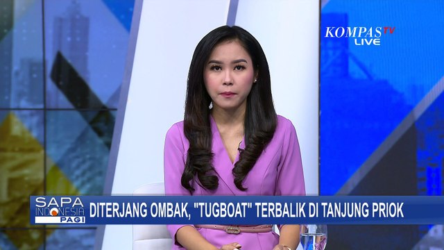 'Tugboat' Terbalik di Tanjung Priok, 8 Orang Selamat 1 Lainnya Masih dalam Pencarian